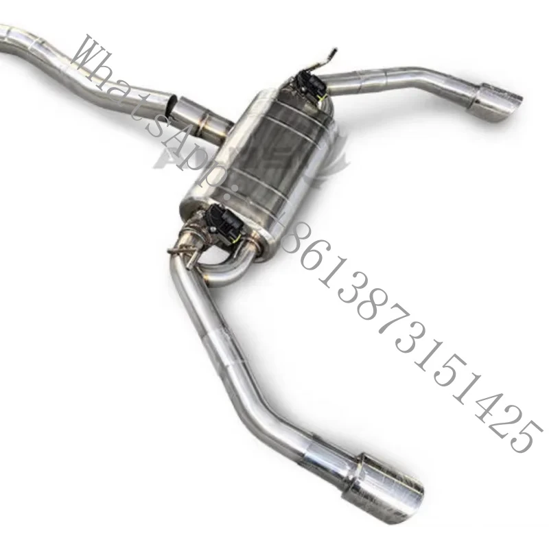 

304 Stainless Steel High Quality Intelligent Exhaust Muffler Fit GLA45 2.0T 2014-2020 Power Upgrade