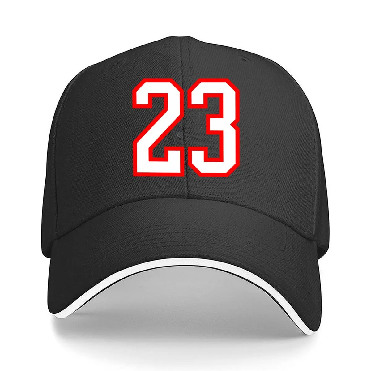 Number Embroidery Machine Sporty Varsity Style Hip Hop hat Fashion Outdoor Sports Sandwich Baseball Cap
