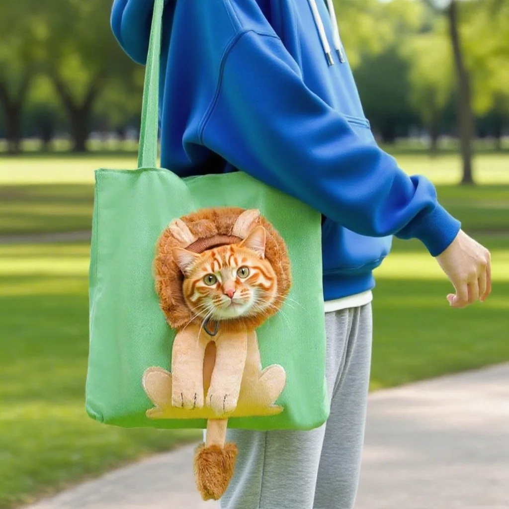 

Home & Garden Pet Products Pet outing bag cat bag crossbody portable cat bag small dog exposed dog shoulder bag dog supplies
