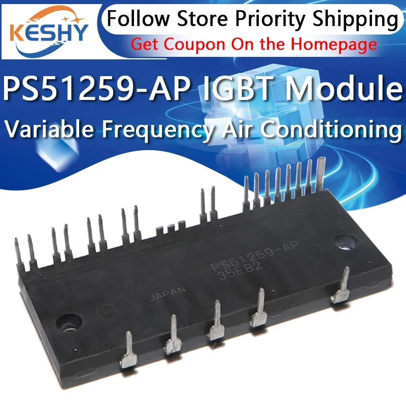 PS51259-AP Nieuwe en originele IGBT-module Variabele frequentie Airconditioning Power Module Rijdende IC-chip