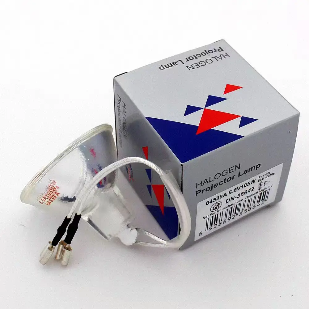 HoneyFly Airfield Halogen Lamp 6.6A 105W MR16 Airport Runway Quartz Bulb Clear Light for OS-64339A 105-10 Moisture Meter Lamp