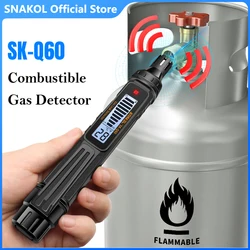 New Portable Combustible Gas Detector Gas Leak Tester 1000PPM Sound & Screen Alarm Gas Sniffer Test Tools For Natural Methane