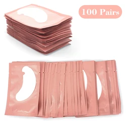 50pcs Wholesale Hydrogel Eye Patch eye pads for eyelash extension Under Eye Pads Grafted Lash Stickers Beauty Makeup Tools