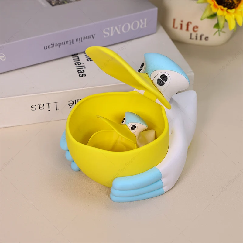 ثلاثية الأبعاد مطبوعة أنيمي بوكيمون الشكل Pelipper لطيف كاندي صندوق لعبة مجسمة تخزين سطح المكتب صندوق ديكور الهدايا #2