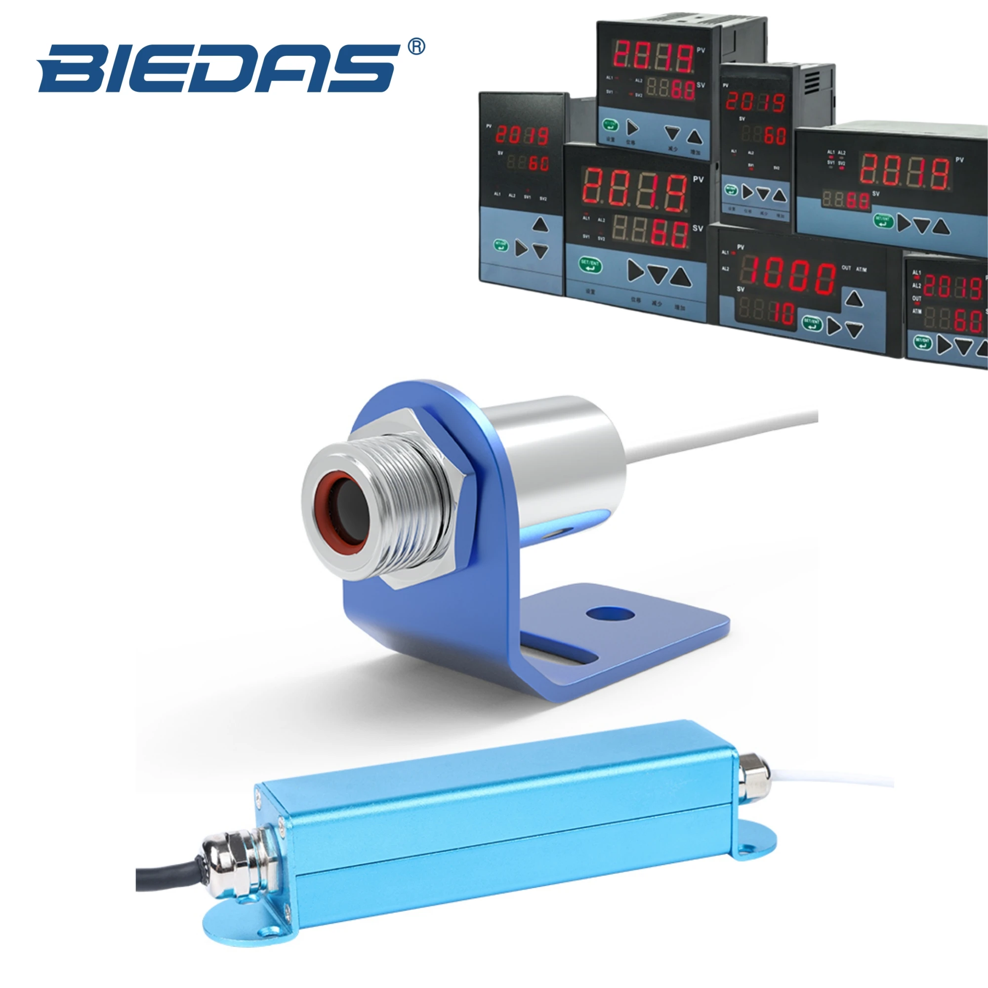 BYD0620AGW Заводская розетка Лазерное обнаружение Нержавеющая сталь-60 ~ 200CC Диапазон температур 4-20MA Бесконтактный инфракрасный датчик температуры