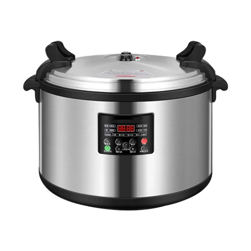 Intelligent Stainless Steel Smart LED Digital Industrial Electric Pressure Cooker 65 L