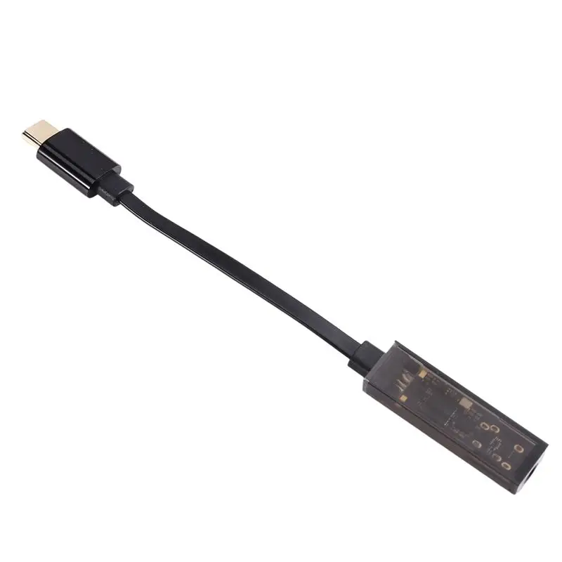 

ABMF-Type-C Decoder Audio Headphone Amplifier Small Tail Hifi Fever 768KHZ DSD256 Stable Transmission