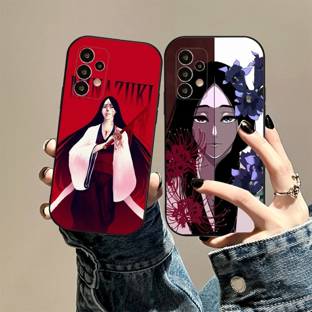 

Unohana Retsu B- bleaches Phone Case For Samsung S24,23,22,30,21,10,9,Ultra,Plus,Lite,FE,5G Black Soft Case