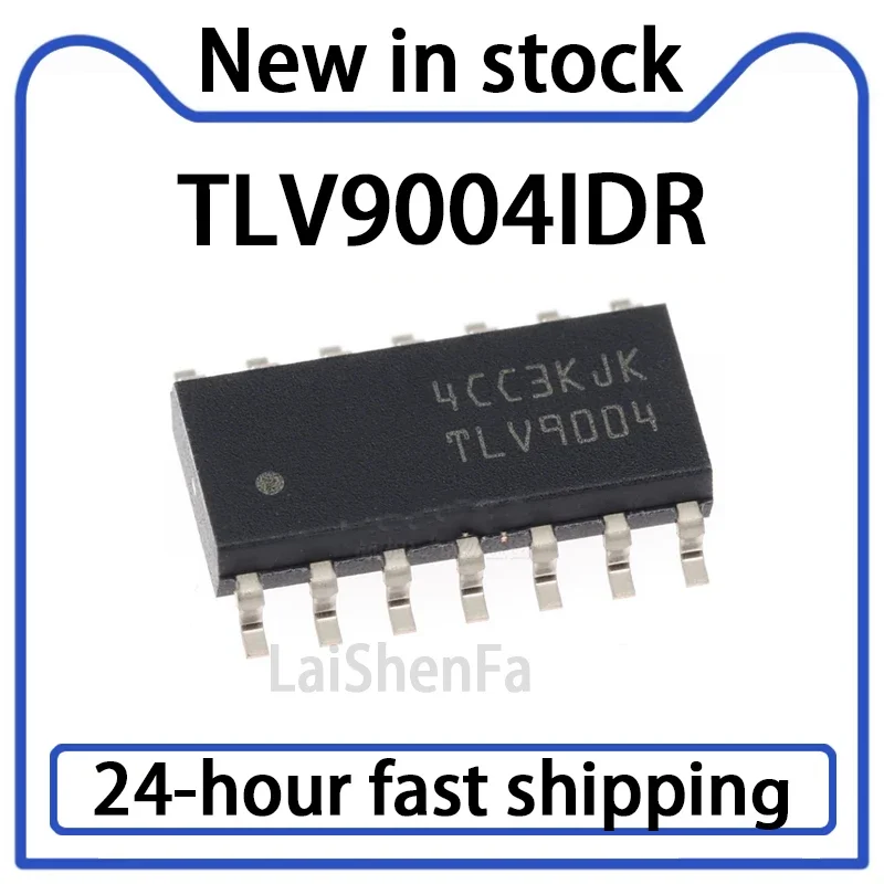 10PCS New TLV9004IDR Silk Screen TLV9004 Packaging SOP-14 Operational Amplifier Chip in Stock