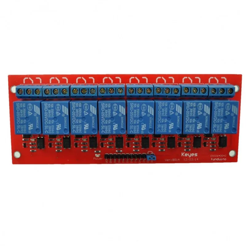 8-Channel 5v Relay Module For Arduino Dsp Avr Pic Arm  [Compatible Arduino]