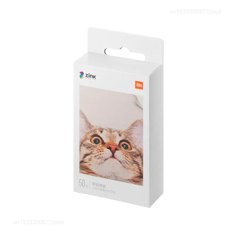 Original Xiaomi ZINK Pocket Printer Paper Self-adhesive Photo Print Xiaomi 3-inch Pocket Photo Printer Durable Printer Papers