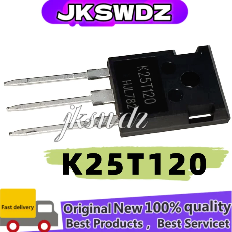 

5-10PCS 100% new K25T120 K25T120 IKW25N120 TO-247 25A/1200V IGBT the best quality in stock