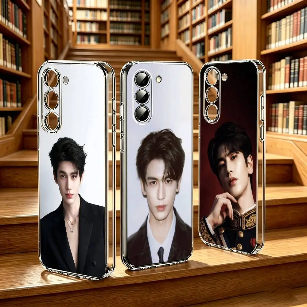 A-Actor zlh l-Linghe-e  Phone Case for Samsung Galaxy A55 A06 A16 A26 A36 A56 A25 A35 A15 A54 A34Transparent Back Cover