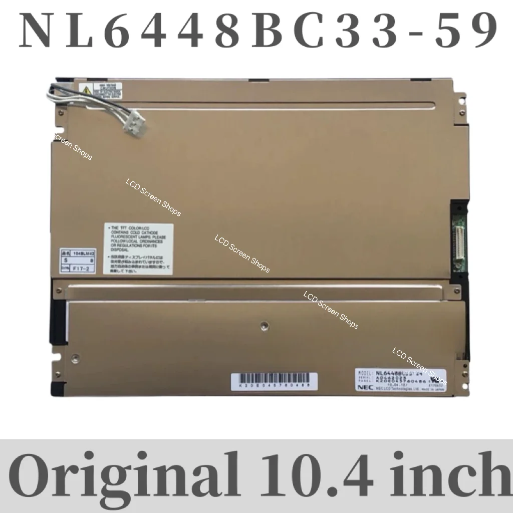 Painel LCD original do NL6448BC33-59 64D 64R 63, 10,4"