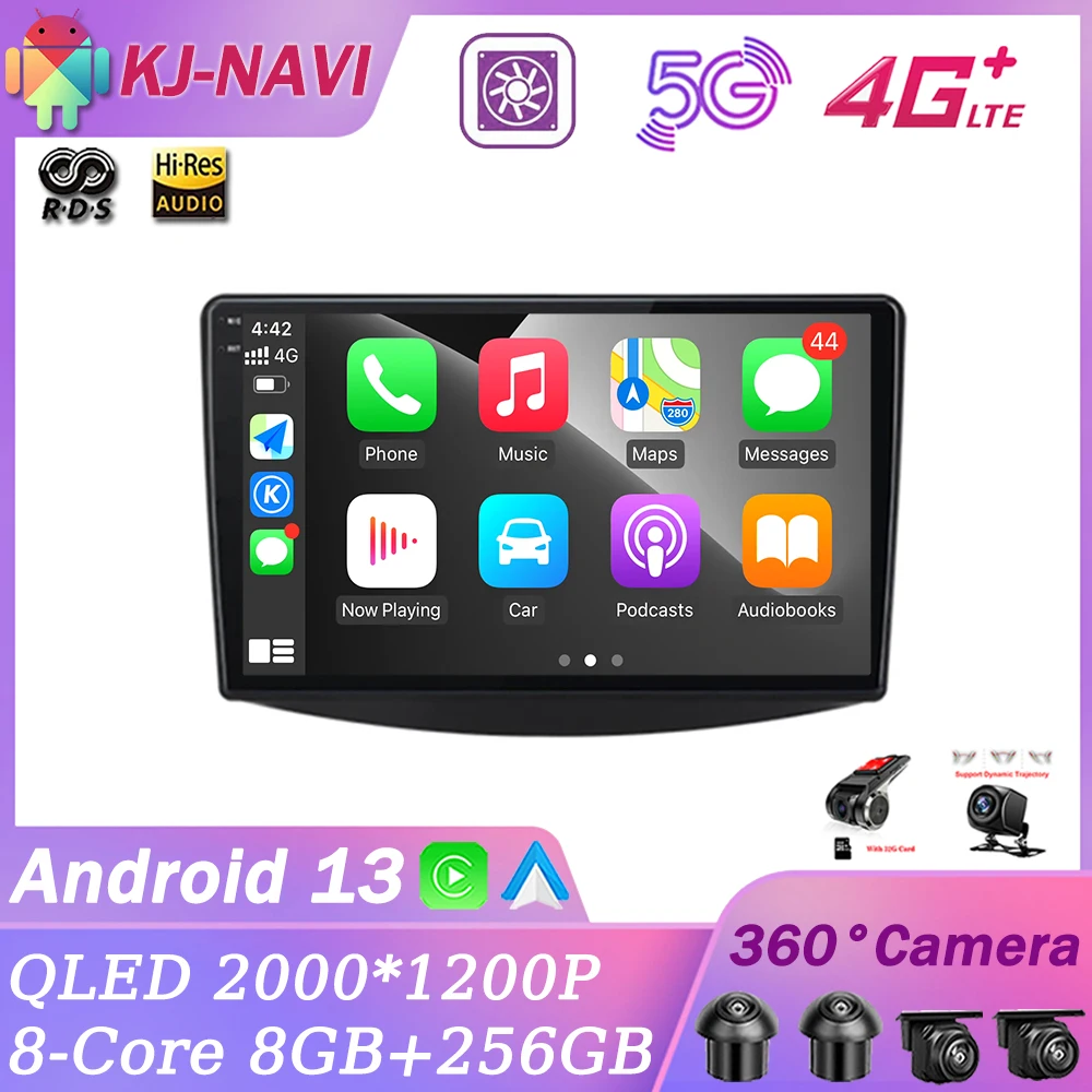 

Android 13 Car Radio Multimedia Player Navigation GPS 4G 5GWifi Carplay No 2Din 2 Din DVD For Mitsubishi Grandis 1 2003 - 2011