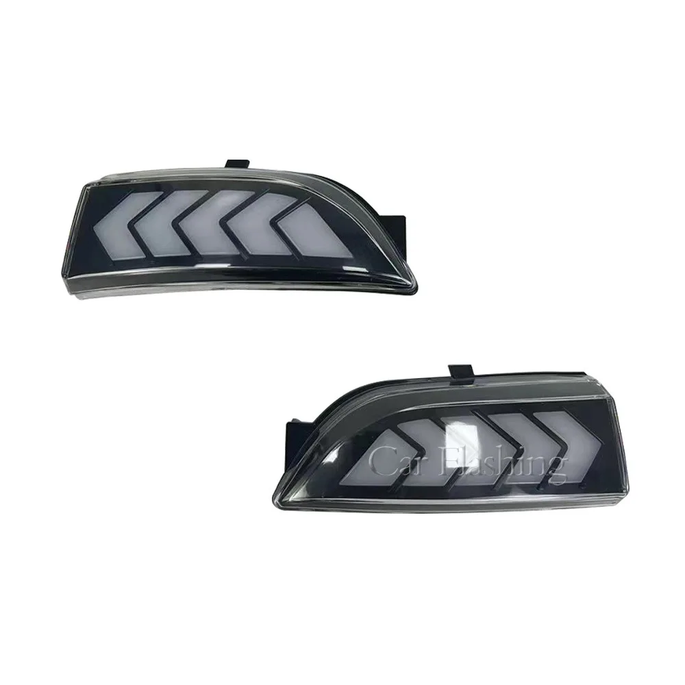 For Ford 12-19 Ranger, Cavalry Ranger T6, flowing turn signal, rearview mirror, daytime running light view 2