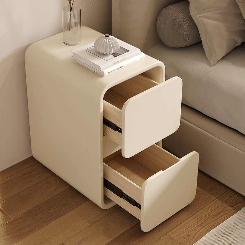 Bedside Cabinet Ultra Narrow Bed Edge Cabinet Crevice Shelf 30cm Wide