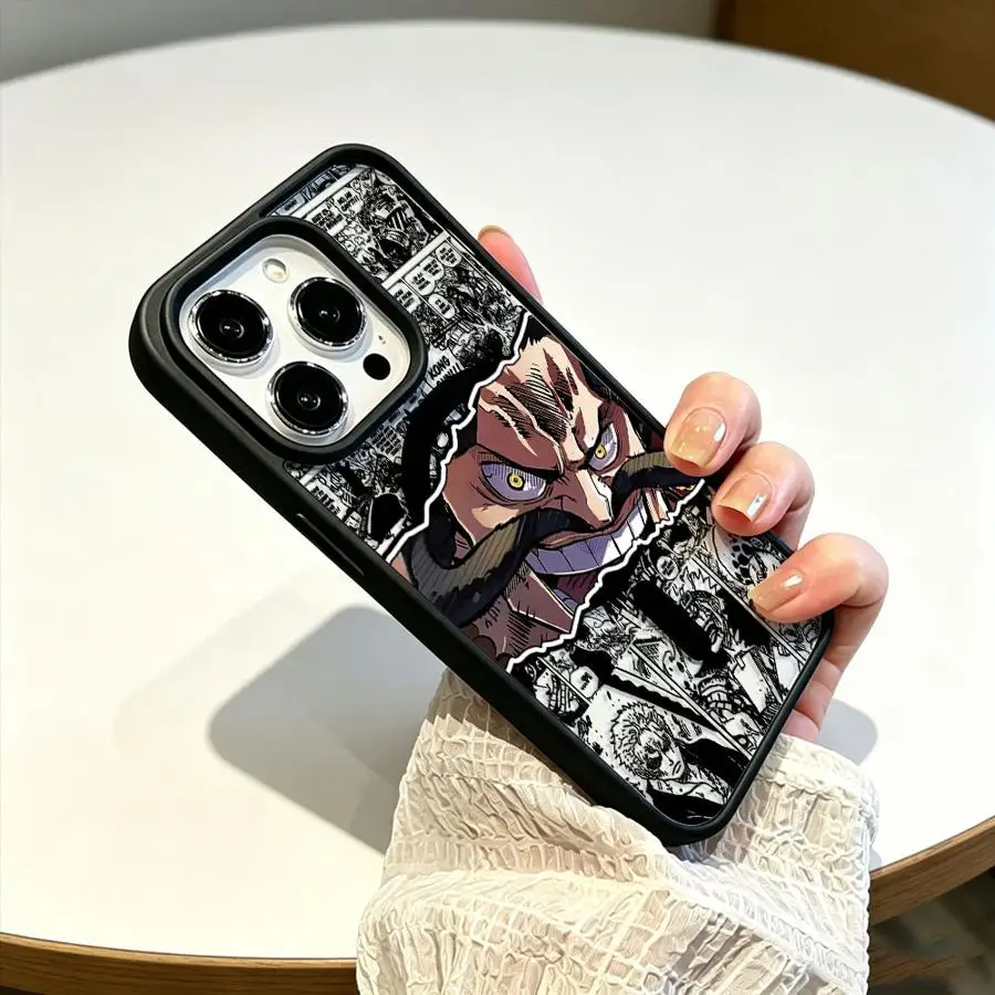 Ones Pieces Japan Manga Magnetic Phone Cover Case for iPhone 18 17 Pro Max 14 16 Plus Air 15 16e 17e 12 13 Mini 11