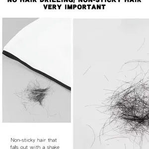 Haircut cover for professional beauty salon, barber cover for men/women, adjustable pressure button with waterproof hairdress 11 Main Sales Barbeiro Cover - №1