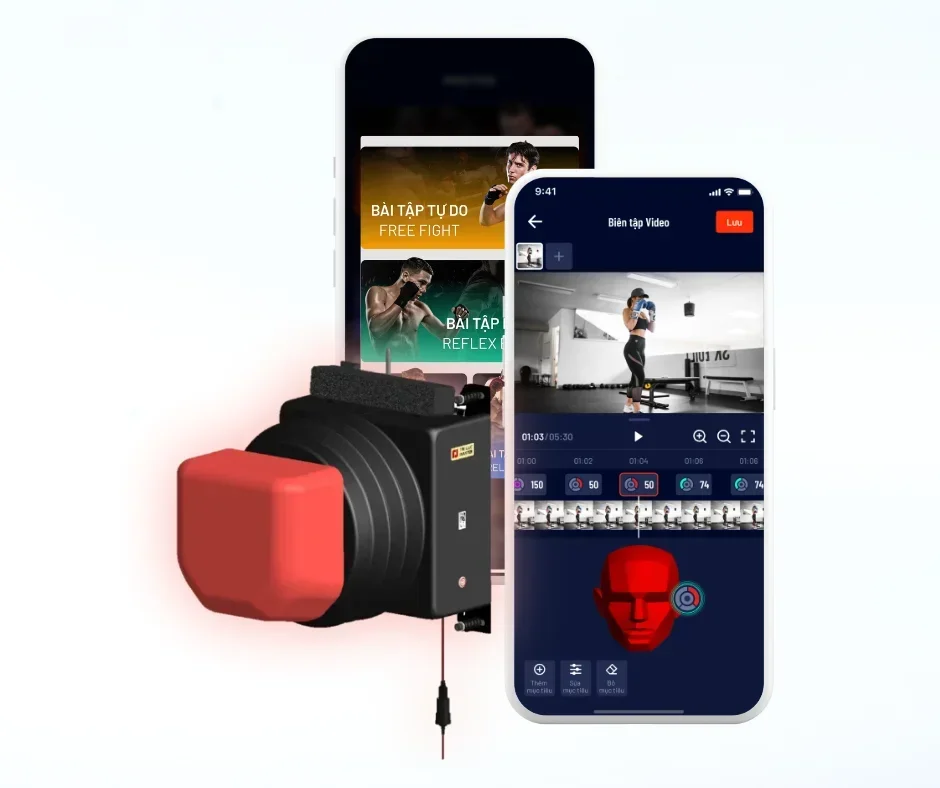 

Wall-Mounted Boxing Training Machine With Real-Time Feedback, Precision Training, Perfect For Home, Gyms, Dojos