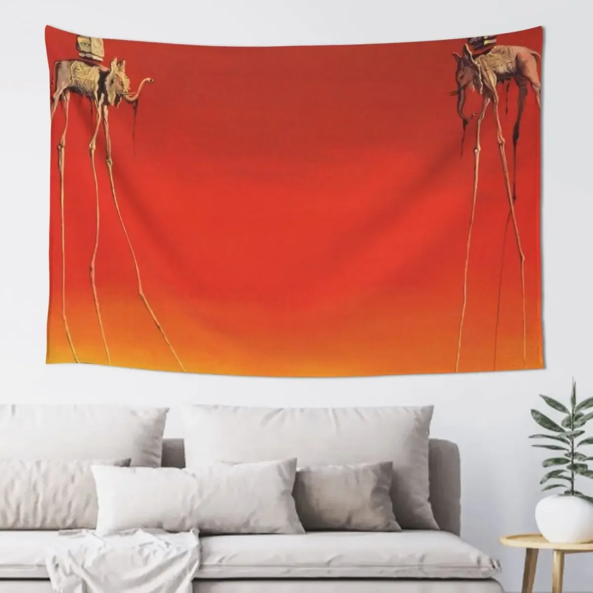 

Elephants, 1948 by Salvador Dali Tapestry Japanese Room Decor Home Decor Aesthetic Nordic Home Decor Tapestry