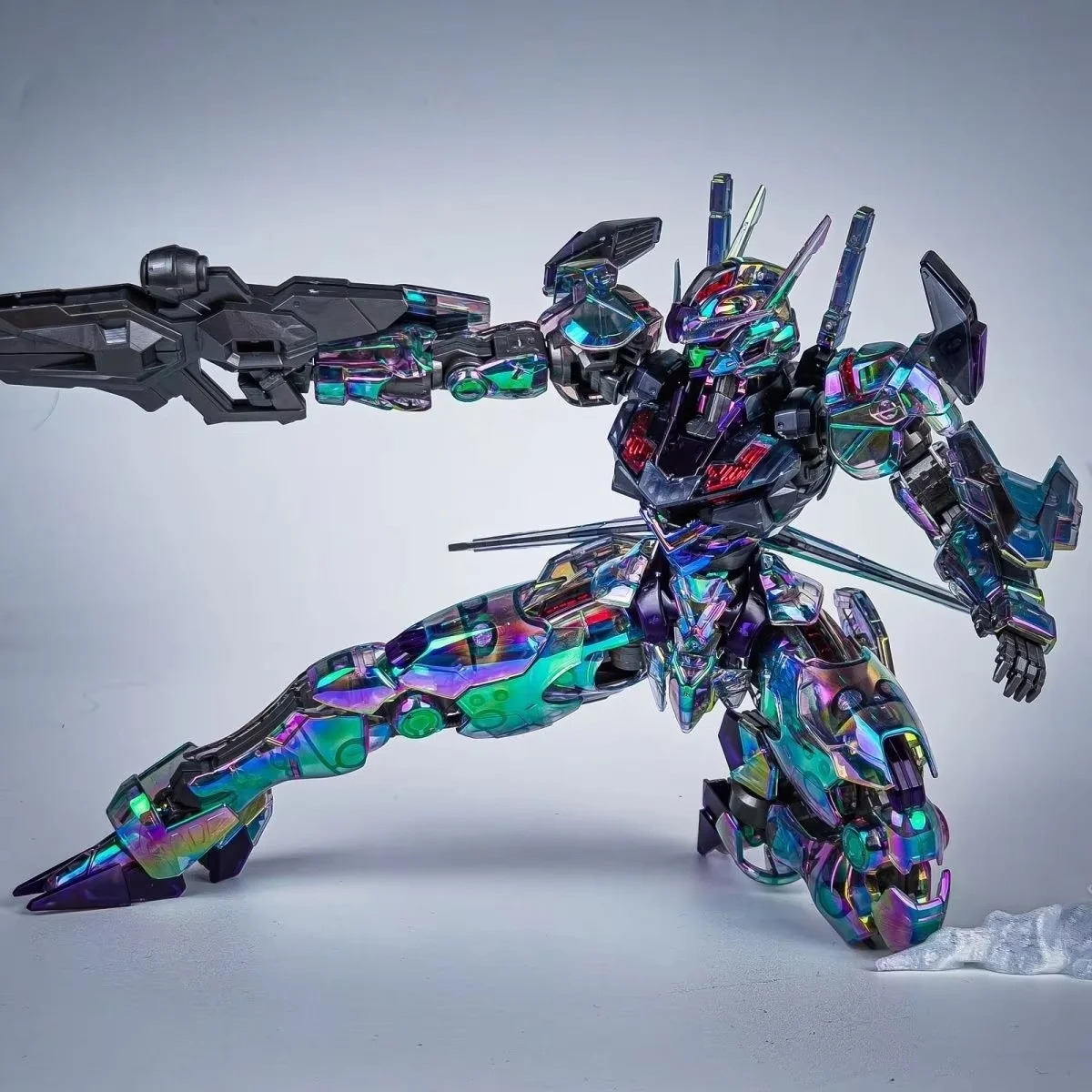 KL Model FM 1/100 Aerial Special Coating Phantom Color Assembly Model Kit Scale Action Figure Plastic Model Toy for Collectors