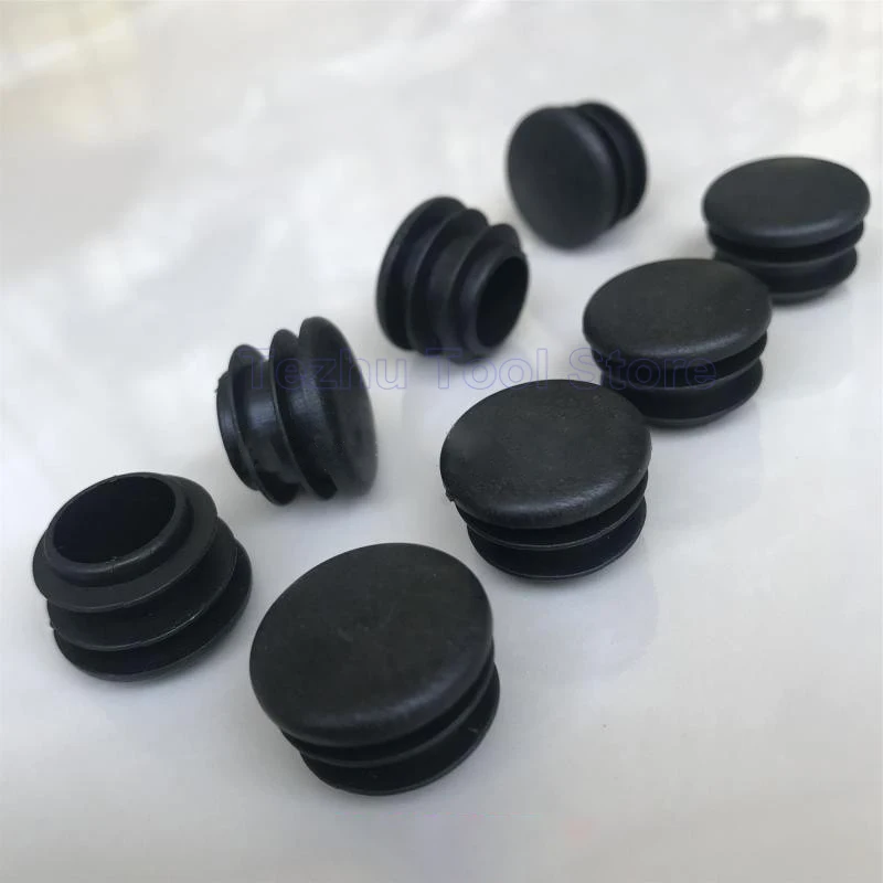 Arc Plastic Blanking End Cap 16mm 25mm 28mm 32mm 35mm Chair Table Feet Cap Tube Pipe Insert Plug Decorative Dust Cover