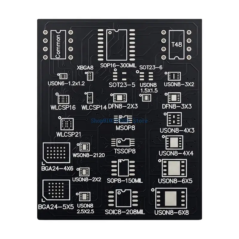 25 In 1 Universally for DIP8 Adapter For SOIC8 SOP8 DFN8 SOT5 SOT6 WSON8