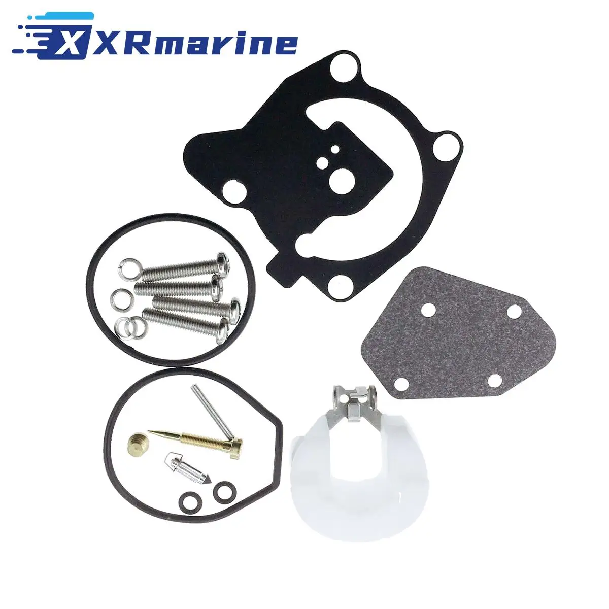 Carburetor Repair Kit 66T-W0093-00 for Yamaha 2 Stroke 40HP E40X Outboard Motor 66T-W0093 66T-W0093-00-00