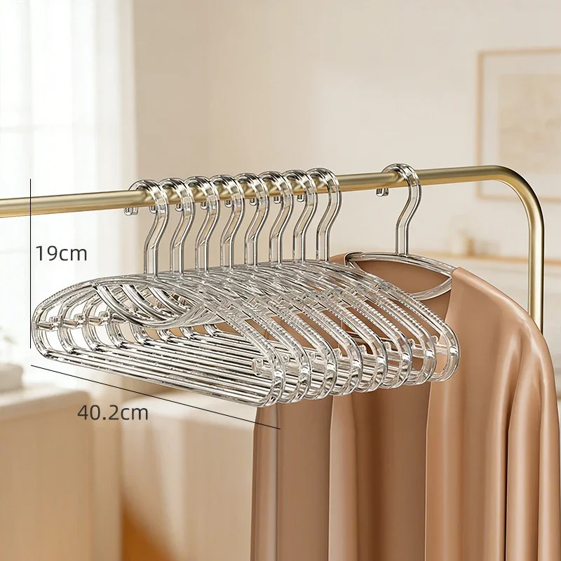 10pcs-lot-large-clear-acrylic-clothes-racksnon-slip-coat-hangerscrystal-suit-hanger-for-suit-coat-sweater-jacket-blouse-dress