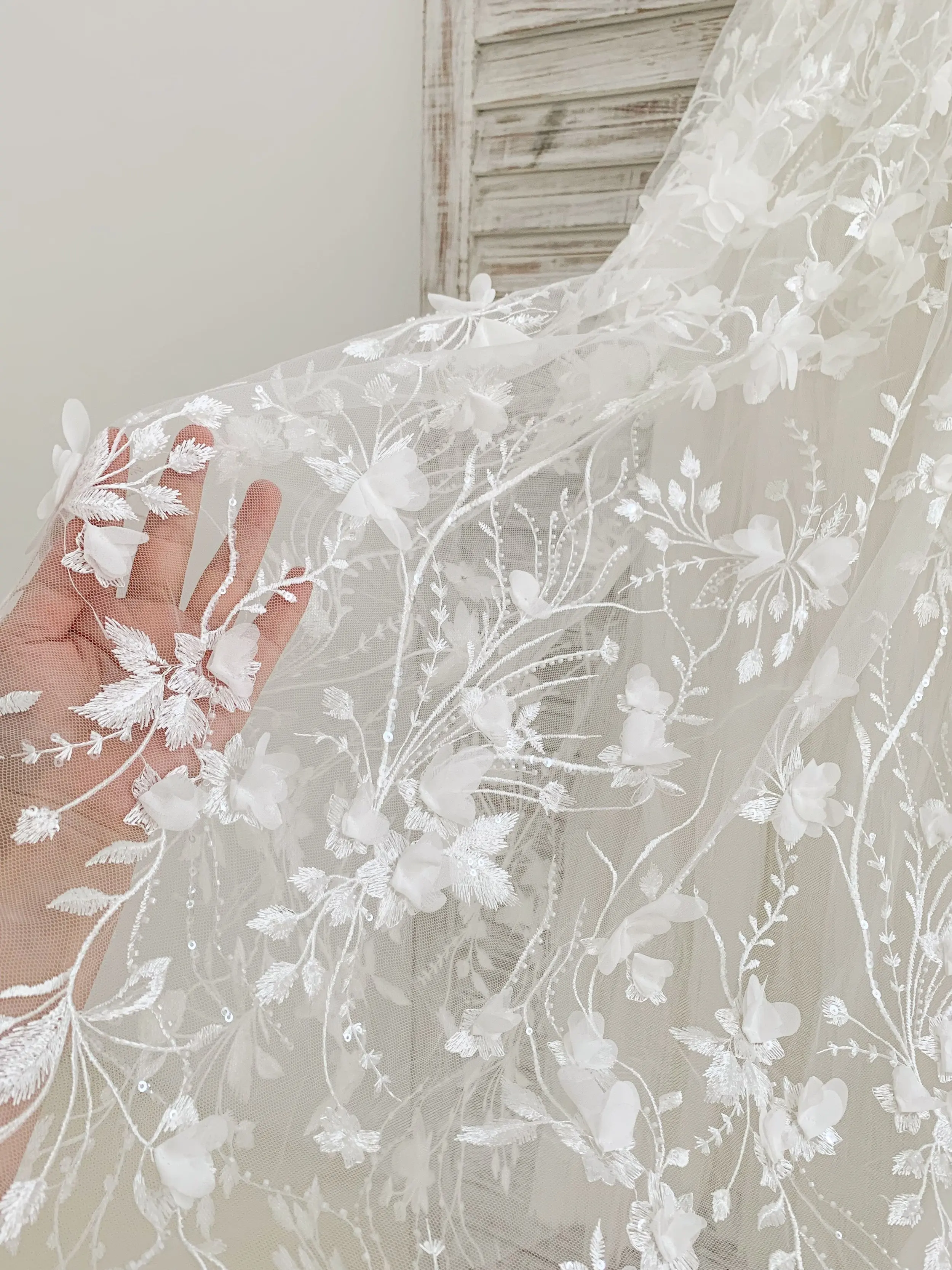 فساتين التعميد الفاخرة ثلاثية الأبعاد للأطفال مزينة بالدانتيل للفتيات المعمودية مخصصة لحديثي الولادة وأعياد ميلاد الأطفال فساتين التواصل الأول #5