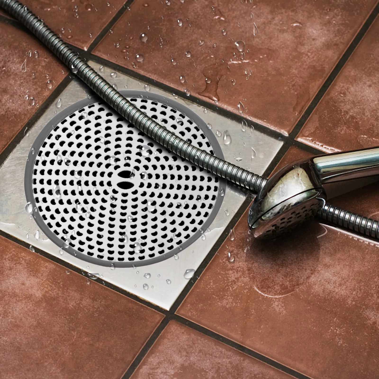 Stainless Steel Sink Filter Drain Cover for Kitchen Bathroom Wash Basin Fine Mesh Hole Design Blocks Hair Debris Prevents Sink