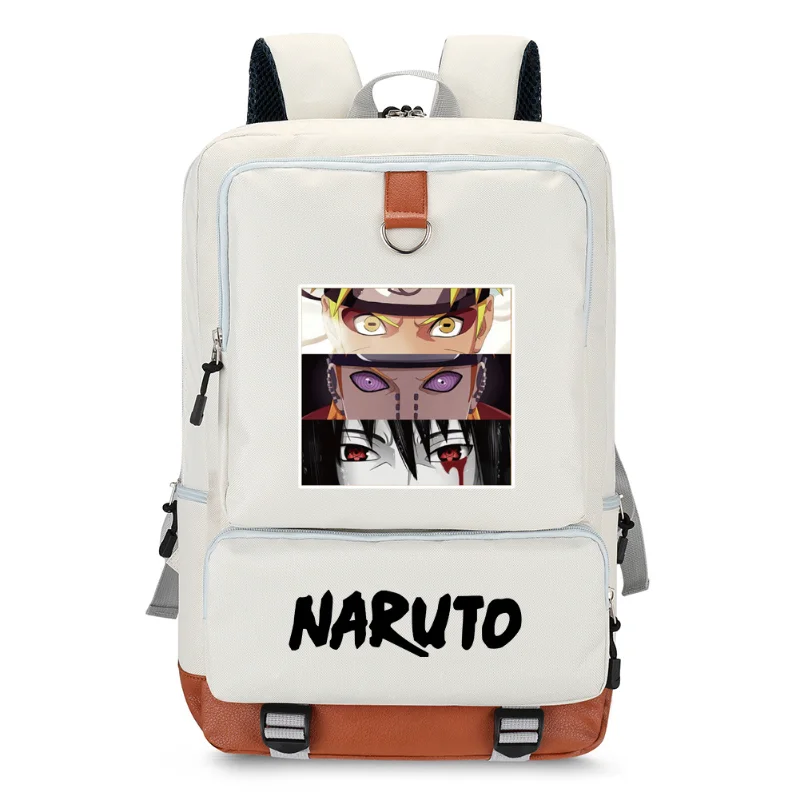 Naruto New Cartoon Student Schoolbag Large Capacity Casual and Lightweight Waterproof Stain-Resistant Backpack