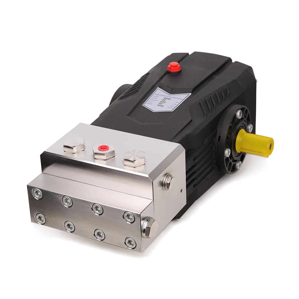 

500 бар, 7500 фунтов на квадратный дюйм, насос для мойки высокого давления Eteel, 22 кВт, промышленный тройной плунжерный насос высокого давления