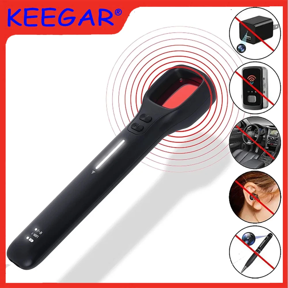 

Мини-детектор скрытой камеры с Wi-Fi, GPS-трекером