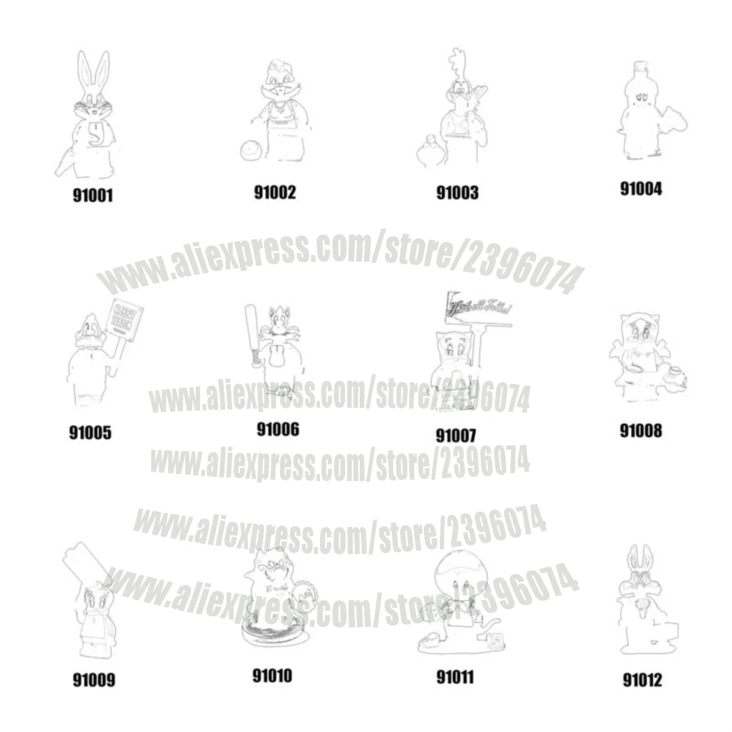 نماذج الرسوم المتحركة للتلفزيون من فيلم الرسوم المتحركة شخصيات الحركة 91001 91002 91003 91004 91005 أفضل هدية للأولاد والبنات ألعاب أعياد الميلاد والعطلات #1