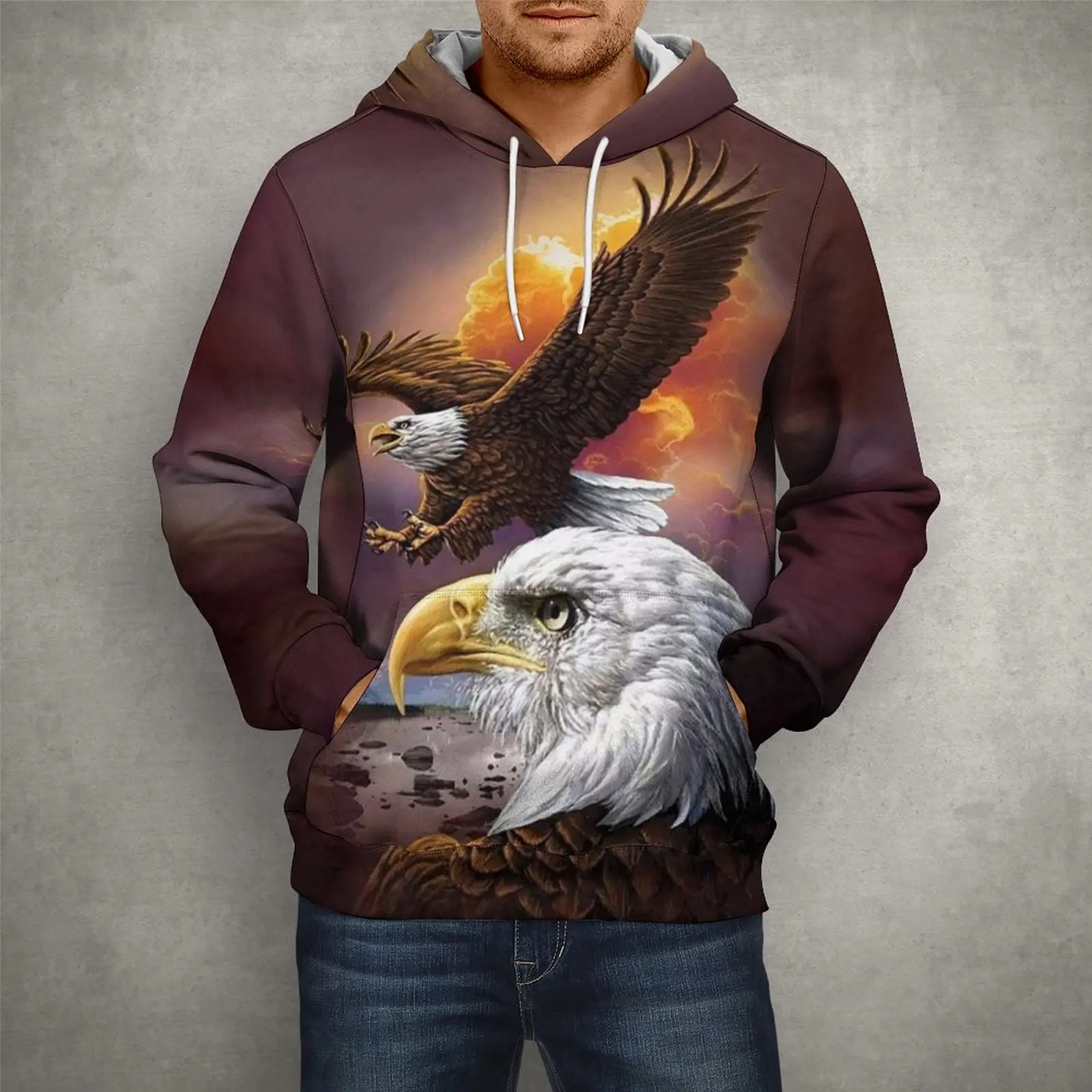 

Eagle Hawk Cartoon 3D Printed Pullover Men Women Children Hoodies Boy Girl Kids Kawaii Casual Fashion Swearshirts Streetwear