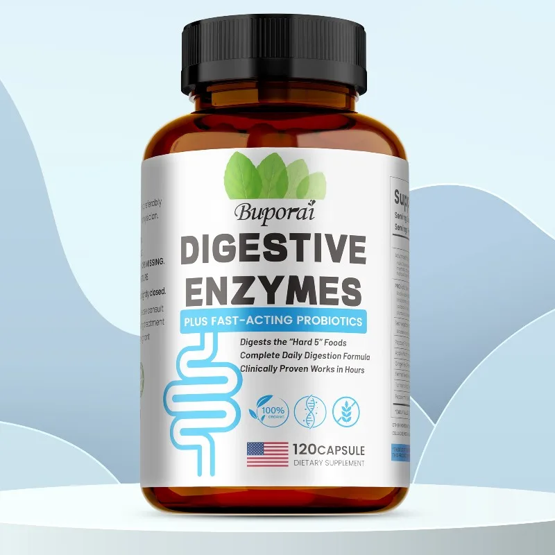 Digestive Enzymes Supplement - Balances Intestinal Flora, Reduce Bloating,Promote Gut Health, Enhances Immunity, Increase Energy
