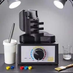 Mini Benchtop Mixing Machine Vortex Mixer Electric Paint Stirrer Speed Ajustable DIY Hobby Model Making Tool PMKJ020