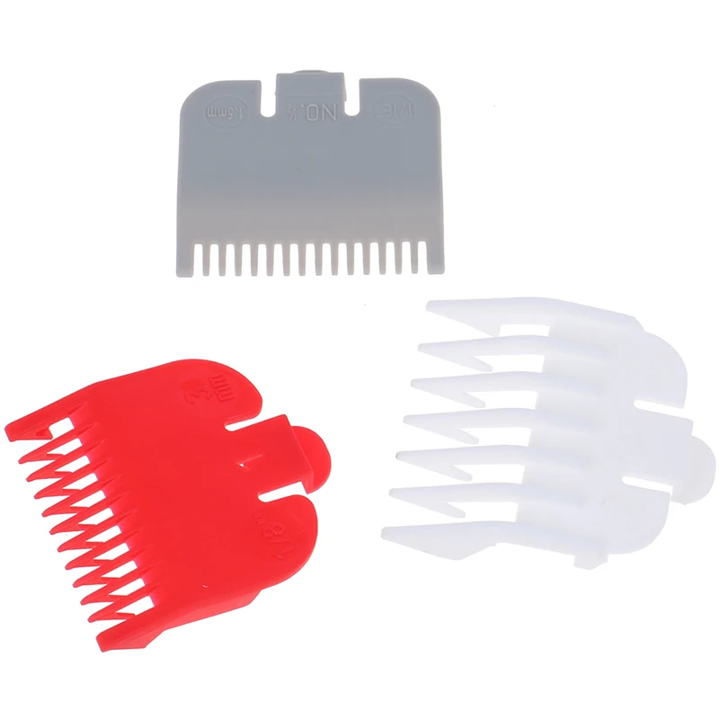 3Pcs/set Guide Comb Hair Clipper Limit Comb Cutting Guide Barber Replacement Hair Trimmer Tool