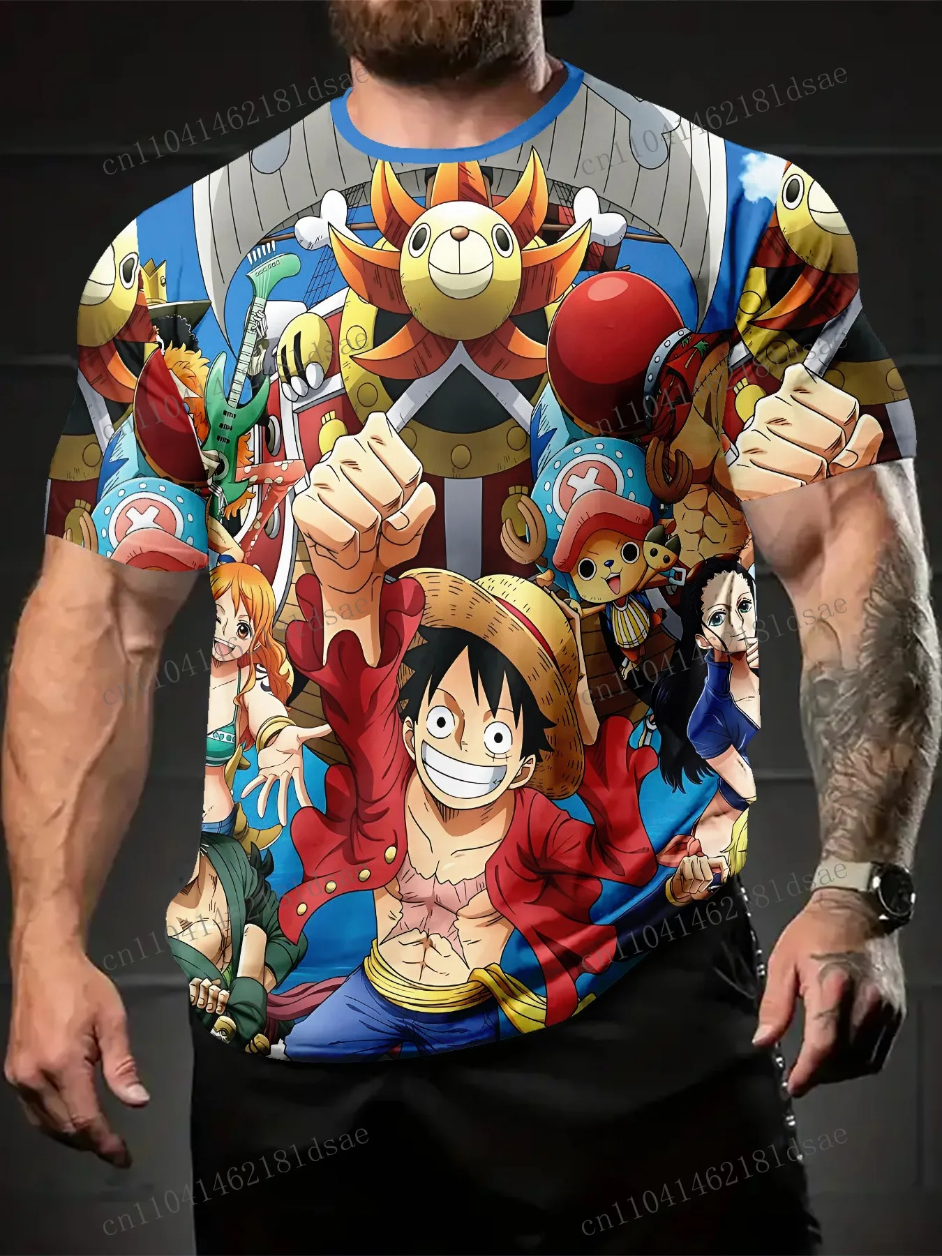 

Футболка с 3D принтом, летняя одежда, короткие топы с короткими рукавами, футболки в стиле аниме, полиэстер, новый унисекс, круглый вырез, короткий рукав, цельный предмет