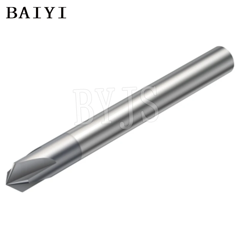45-Degree Chamfer End Mill Carbide Cutting Tool for Metal Machining Deburring Wear-Resistant High-Precision Milling Cutter