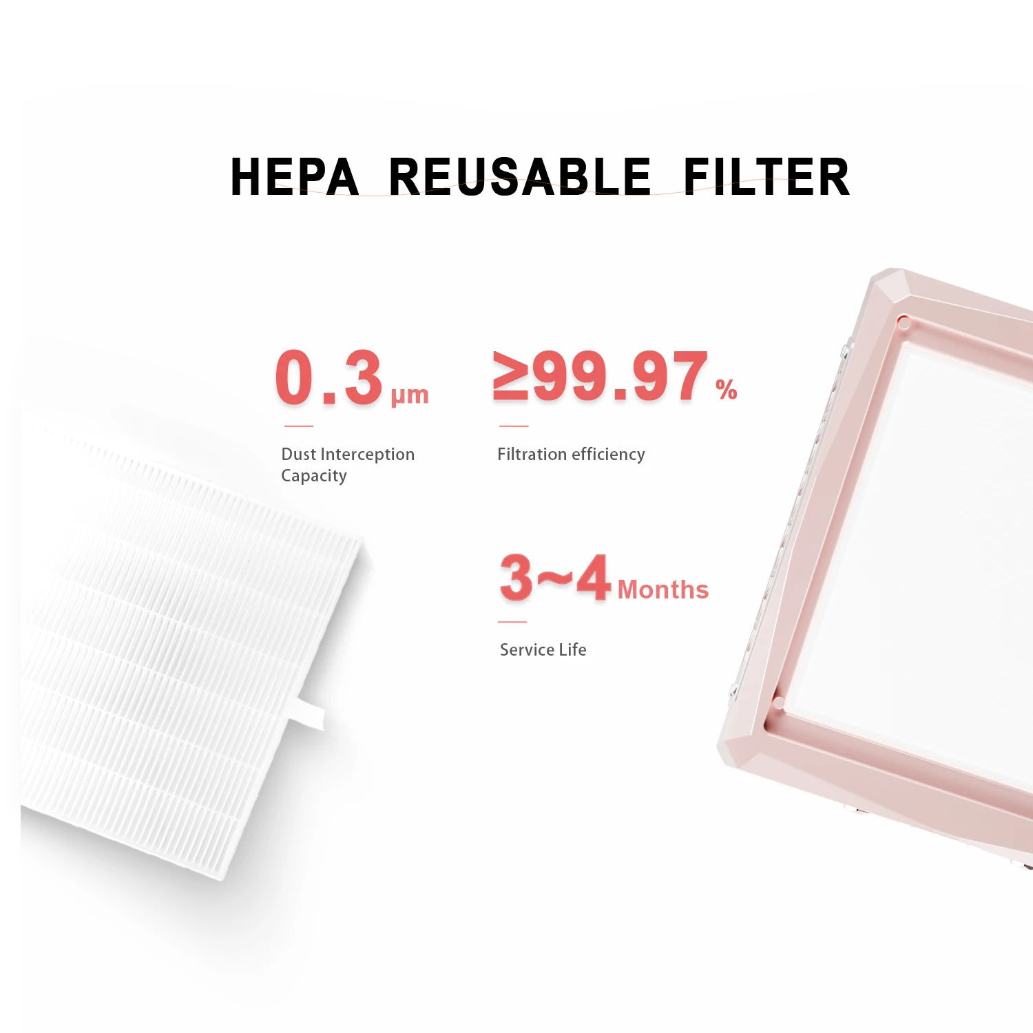 Professional Nail Dust Collector Machine with Geometric Metal Grille Digital Display Button Control for Manicure Salon Table