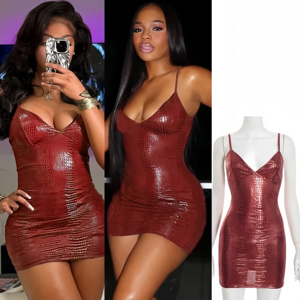 FAGADOER Sexy Gold Stanzen Bodycon Kleider Frauen Spaghetti Strap Ärmelloses Backless Kleid Weibliche Party Clubwear Vestidos Neue