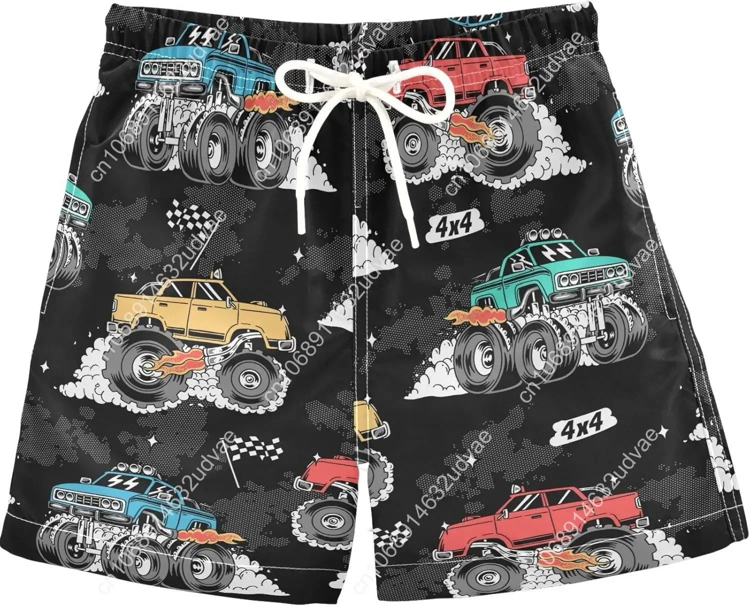 visesunny Boys Surfing Board Shorts Quick Dry Boys Swim Shorts Toddlers Swim Trunks Size from 2T to 14/16