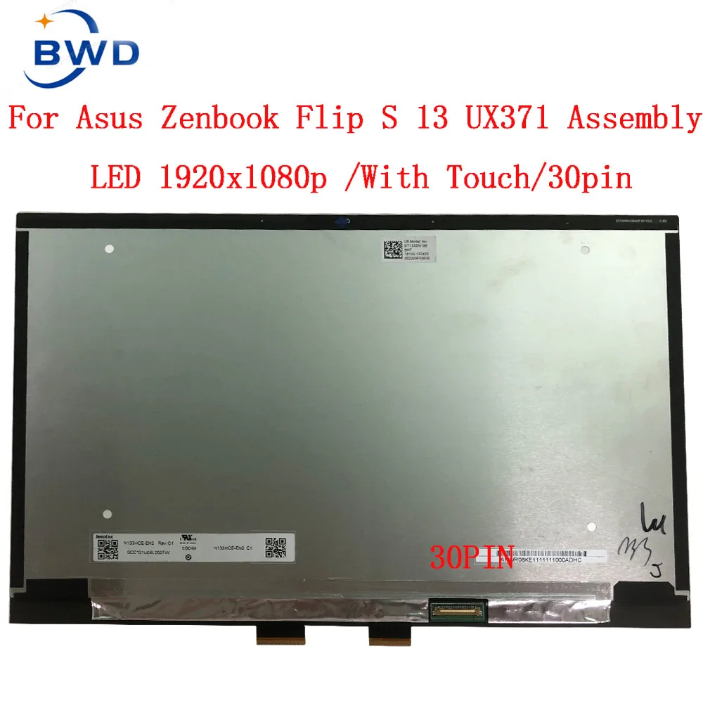 OLED Screen for Asus ZenBook Flip S 13 UX371EA 13.3 UHD