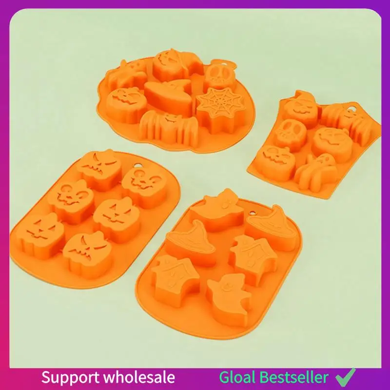 

A38M Halloween Cake Mold Ghost Doll Pumpkin Baking Mold DIY Cookies Cookie Cutters