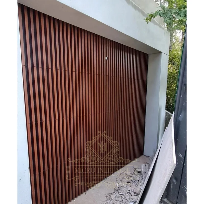 Puerta de garaje de aluminio para casa y tienda, parrilla moderna de alta calidad, nuevo diseño, gran oferta, precio de fábrica