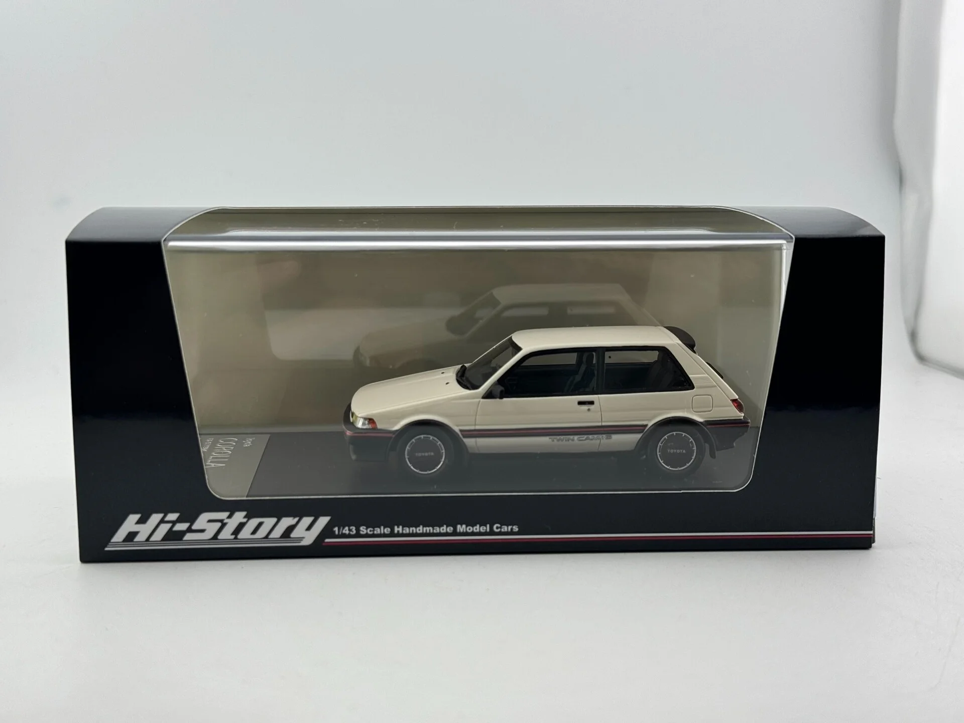 

No Color Box No Nameplate Flaws Hi Story 1/43 Scale Toyota Corolla Resin Car Model