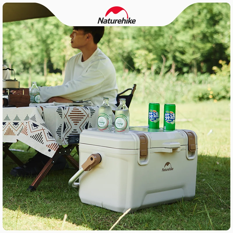 Imagem -06 - Naturehike pp Caixa de Isolamento Antibacteriano Camping Portable Fresh And Cold Ice Box Refrigerador de Gelo ao ar Livre para Bebidas 32l 45l 72h